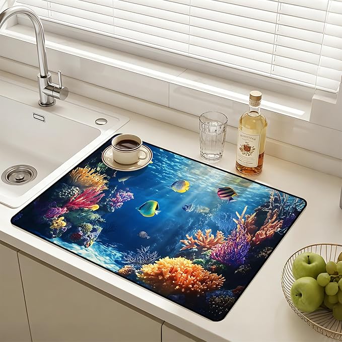 Stove Top Covers for Electric Stove: Heat Resistant Protector Glass Stove Top Expands Counter Space, Stylish Kitchen Decor (CH2064)
