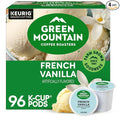 Green Mountain Coffee Roasters French Vanilla Coffee, Keurig Single-Serve K-Cup pods, Light Roast, 96 Count
