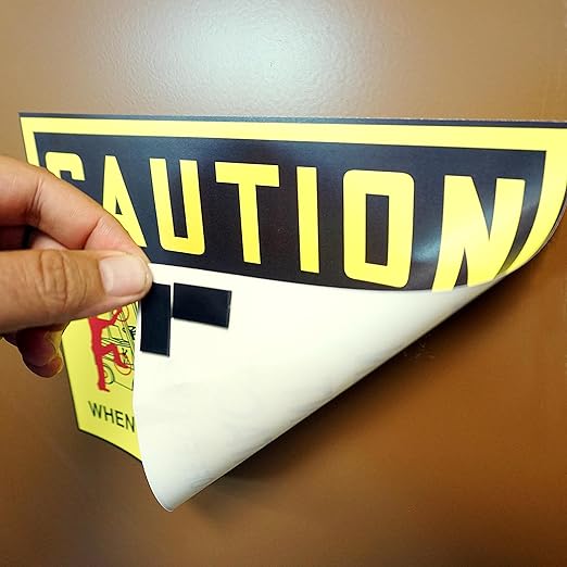 Master Magnetics Flexible Magnetic Tape - Magnet Strips with Strong Adhesive Backing for Walls, Boards, Signs, and More - 0.0625" Thick - 0.5" W - 100 Ft - 1 Roll