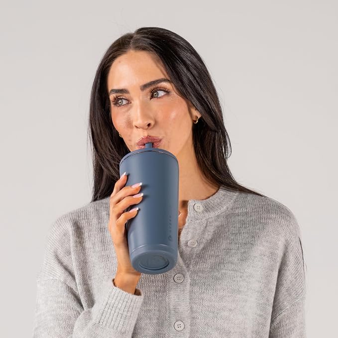 HydroJug Everyday Tumbler 20 oz, Ceramic-Lined Straw Cup, Cascade