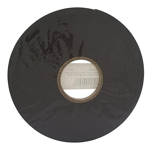 Master Magnetics Flexible Magnet Strip - One-Sided Magnetic Strip, Cuttable Magnet, 0.5" Wide, 0.06" Thick, 100 Feet, ZGN10PBX