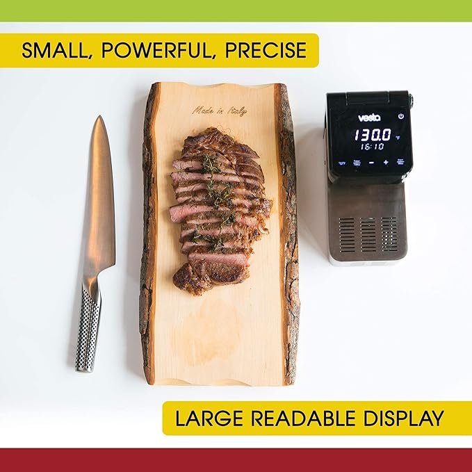 Sous Vide Cooker with App Control & 5 Mil Thicken Vacuum Sealer Bags Rolls