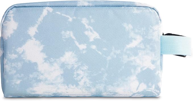 PackIt Freezable Small Insulated Snack Box, Blue Sky, with EcoFreeze Technology (Built-in Ice Pack), Mini Cooler or Small Lunch Bag, For Fresh Snacks On the Go, for Work, Gym, or Travel