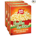 Jolly Time Healthy Pop Microwave Popcorn, 1.2oz Personal Bag, 10 Bags Per Carton (Healthy Pop 100's - Butter & Sea Salt,1.2 Ounce (Pack of 30))