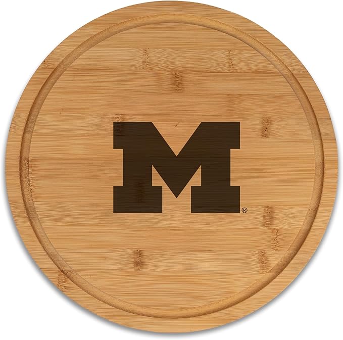 The Memory Company | Licensed NCAA 13" Team Bamboo Lazy Susan