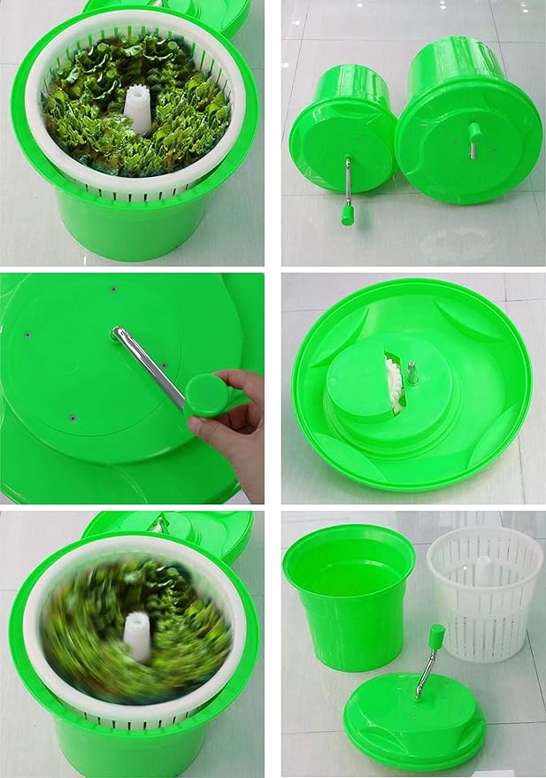 Commercial Salad Spinners 5.5 Gallons Vegetable Salad dehydration professional high efficiency centrifugal dewatering