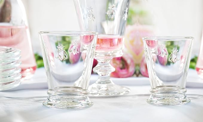 La Rochere Bee Tumbler Set/6 - La Rochere Bee Glassware Sets