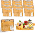 12 Set Baby Shower Prizes For Game Winners Adults,Thank You Gift Bulk,Bamboo Mini Cheese Boards Charcuterie Boards with Knives Forks,Bridal Shower Gifts Baby Shower Wedding Favors For Guests