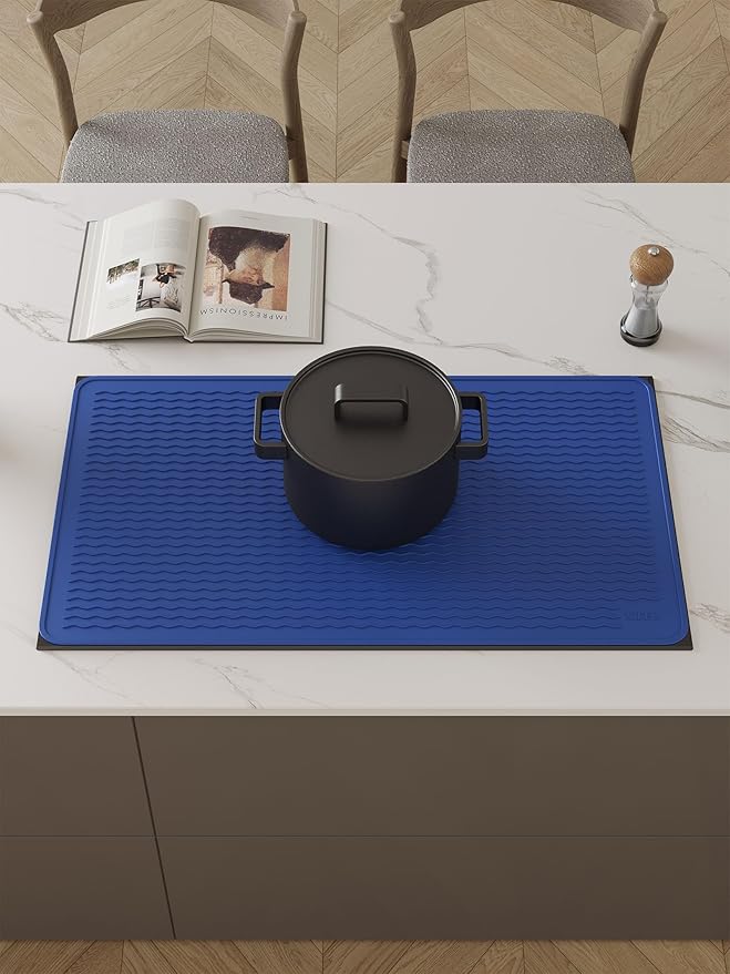 XiFEO Stove Top Covers for Electric Stove, Food Grade Heavy Duty Silicone Glass Stove Top Cover Protector, Induction Cooktop Protector, Heat Resistant Range Ceramic Stove Top Covers Mat, Oven Cover