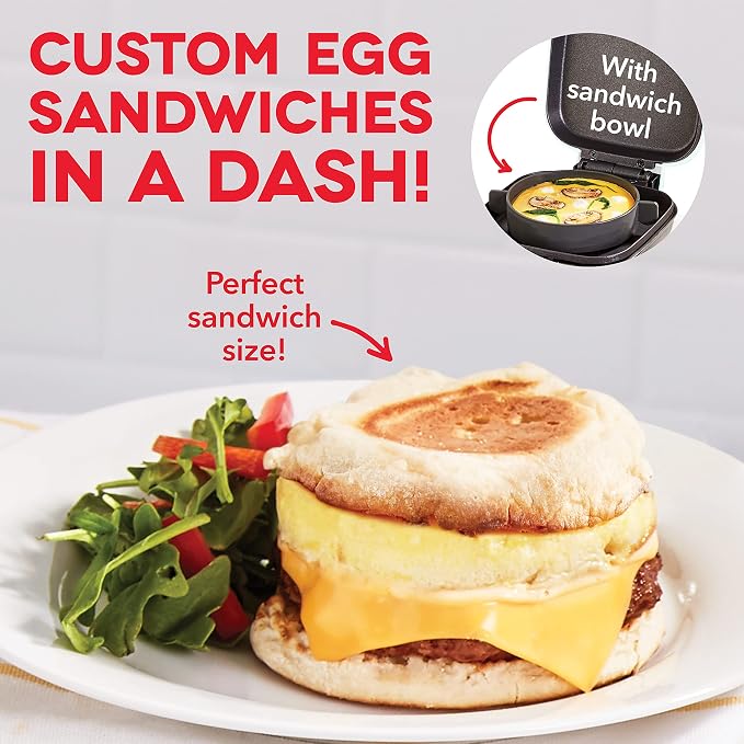 DASH Deluxe Sous Vide Style Egg Bite Maker with Silicone Molds for Breakfast Sandwiches, Healthy Snacks or Desserts, Keto & Paleo Friendly, (1 large, 4 mini) - Aqua (Pack of 8)