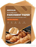 300 Pcs Parchment Paper Sheets, 9x13 In Non-Stick Precut Baking Parchment for Baking, Grilling, Air Fryer, Steaming, and More (Unbleached) - Quarter Sheet Size, Perfect for Bread, Cakes, Cookies