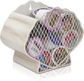 Made Easy Kit Coffee Pod Basket Organizer Useful Decor - Compatible with Keurig K-Cup Pods - Home Coffee Bar Functional Decoration - Café Station Countertop Freestanding Storage Sea (Clam Shell)