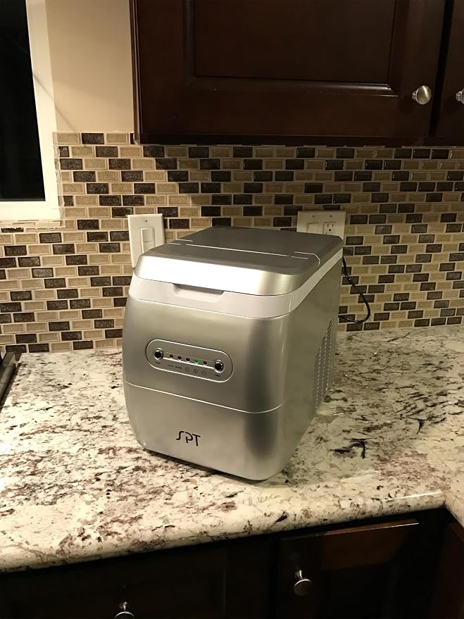 SPT IM-123S Portable Ice Maker, Silver