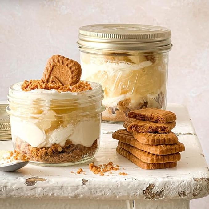 Le Parfait Familia Wiss 12oz (350ml) Wide Mouth Glass Canning Jars – 4PK Made in France, Airtight 2-Piece Lid, Reusable Zero Waste & Eco-Friendly for Kitchen Storage, Meal Prep & Baking