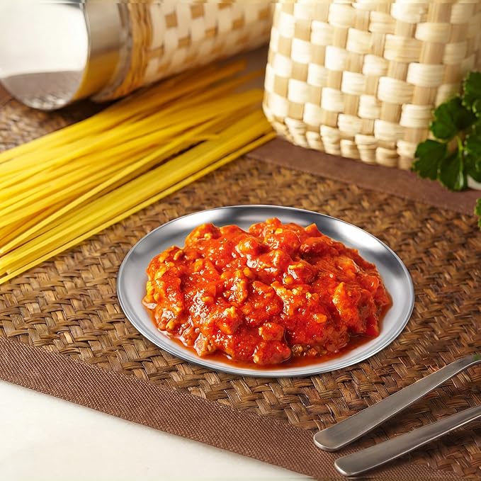 Thenshop 8 Pieces 5.5 Inch Stainless Steel Mini Baking Pans, Small Round Serving Trays, Reusable Metal Plates for Toaster Oven, Mini Pizza, Cookies, Appetizers, Desserts, Camping, Restaurant Kitchen