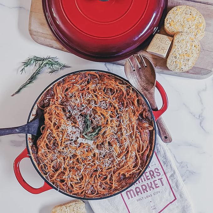 Enameled 2.25 Quart Signature Cast Iron Braiser with Lid