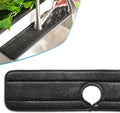 Ternal Original SINKMAT 24in XL Faucet Splash Guard Extra Long Microfiber Sink Drip Catcher Mat Non Slip Countertop Protector Drying Pad Kitchen Bathroom RV Machine Washable [Black]