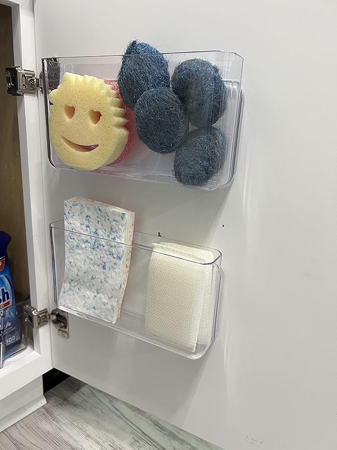 East Coast DIY Under-The-Counter Kitchen Organization, Under-Sink Storage, 10 Piece Set