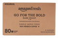 AmazonFresh Go For the Bold, Dark Roast Coffee, Single Serve Cups, 80 Count
