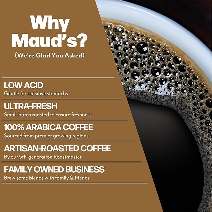Maud's Salted Caramel, Sweet Hazelnut & Cinnamon Roll Flavored Pods Bundle, 54 ct, Medium Roast Flavored Coffee in Single Serve Pods – 100% Arabica Coffee, Compatible with Keurig K Cups Maker