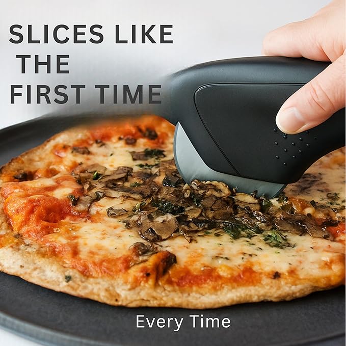Cestari Heirloom Ceramic Pizza Cutter – Razor-Sharp, Rust-Free Blade with Protective Guard | Dishwasher Safe | A Legacy Kitchen Tool for Generations