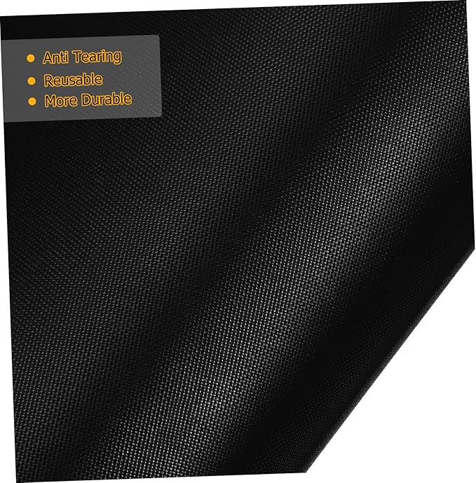 Ciieeo 9pcs Non-stick Oven Liners High-temperature Resistant Baking Mats for Even Heating Easy Cleaning Versatile Cooking Mats for Grilling Baking and Air Frying