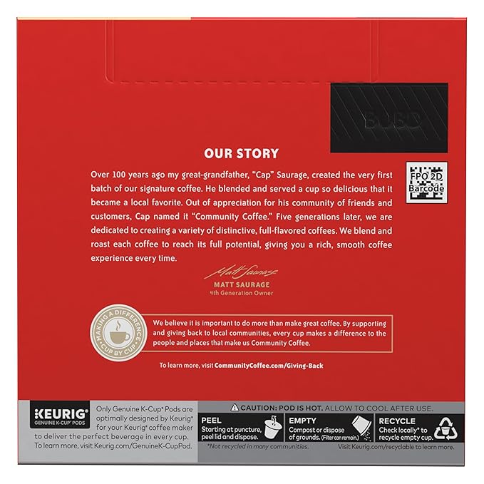 Community Coffee Cravings Collection Variety Pack, 40 ct K-Cup® Pods (Pack of 1)