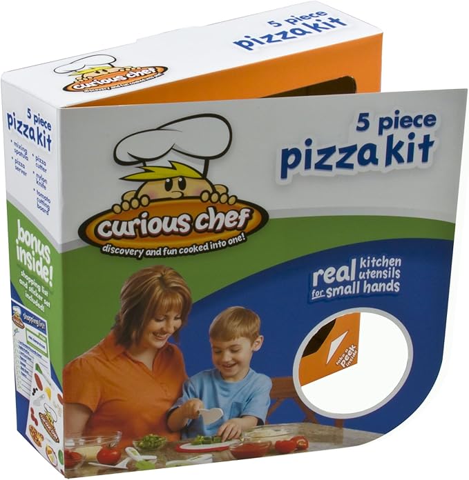 Curious Chef 5-Piece Pizza Kit