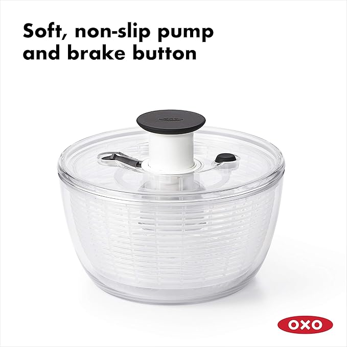 OXO Good Grips Large Salad Spinner + Swivel Peeler Bundle