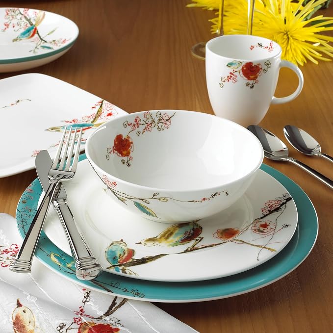 Lenox 897258 Chirp Soup Bowls, Set of 4