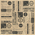 G.E.T. P-GT-1212-BR 12" x 12" Brown Food Word Text Grease-Resistant Food-Safe Wrap Paper, Deli Wrap, Clipper Mill (1000 Pieces)