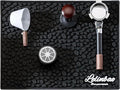 Coffee Bar Mats for Countertop, Bar Decor Accessories, Coffee Machine Tray for Countertop, Non-slip Dish Drying Mat, Rubber Barista Tools Pad, Espresso Organizer (Black, 18"x12")