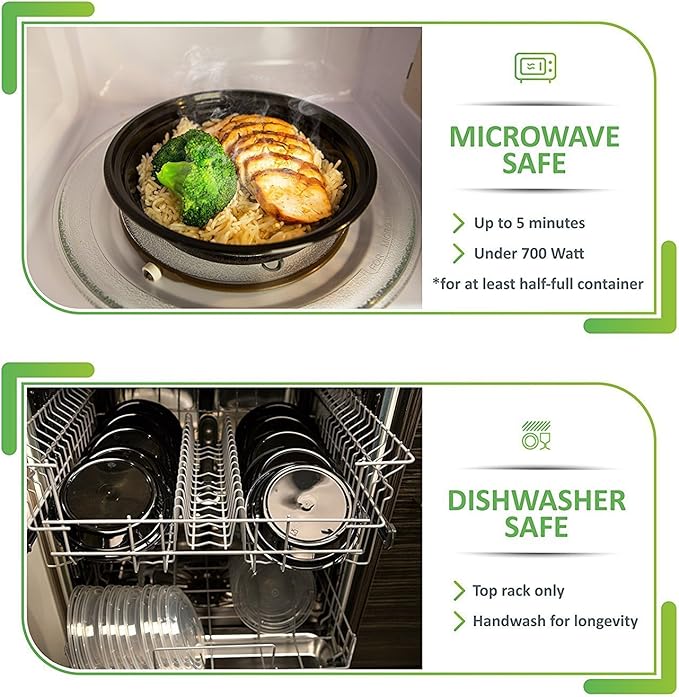 Chopbox + Round Plastic Reusable Container (30pck)
