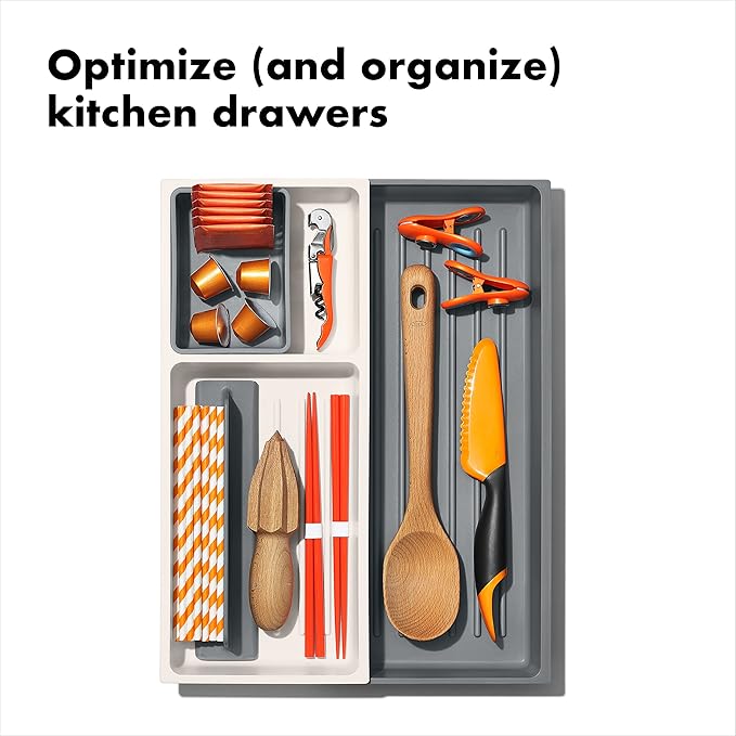 OXO Good Grips 2pc Kitchen Drawer Organization Starter Set