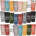 Pickmesh 30 Pcs Employee Appreciation Gifts Bulk 16 oz Plastic Tumblers with Lids Graduation Teacher Appreciation Gifts Reusable Coffee Cups for Staff Volunteer Coworker Team (Varicolored)