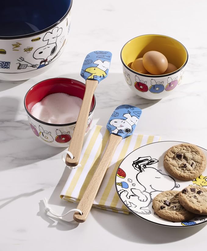 Lenox 897579 Chef Snoopy 3-Piece Bowl Set