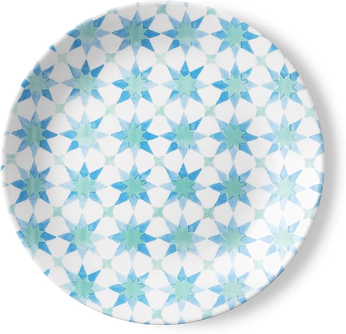 Corelle 18-Piece Service for 6, Chip Resistant Dinnerware Set, Amalfi Verde