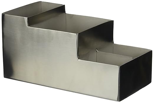 American METALCRAFT, Inc. American Metalcraft BARS5 Stainless Steel Coffee Caddy, Satin, Silver