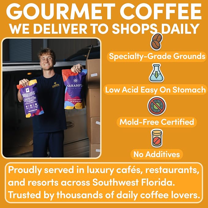 2 lb Southern Pecan Ground Coffee | Pecan Flavored Coffee Medium Roast | Bulk Nutty Butter Pecan | Specialty Grade | 32 oz
