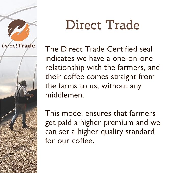 Fresh Roasted Coffee, Organic Dominican Republic Whole Bean Coffee, Medium Roast, USDA Organic, Direct Trade, Kosher, 12 oz