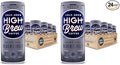 High Brew Black & Bold Cold Brew Coffee,Caffeinated,Dairy Free,8 Ounces,(Pack of 24)