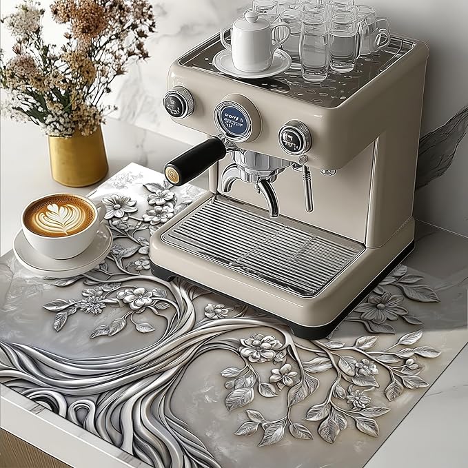 HOMETITUTE Stove Top Cover for Electric Stove 28x20 Inch Tree of Life Glass Cooktop Protector Mat Heat Resistant Decorative Kitchen Cover for Glass Range Countertop Coffee Mat