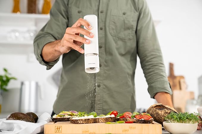 Electric Salt/Pepper Mill, rechargeable