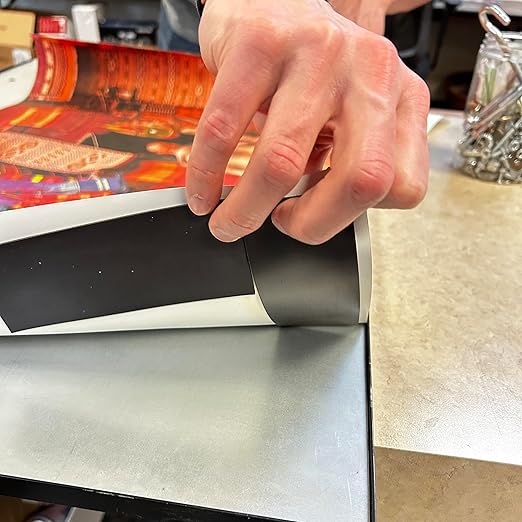 Master Magnetics Flexible Magnet Strip with Adhesive Back - 1/16" Thick, 1 1/2" Wide, 10' Long, 1 Roll, ZG60A-A10BX