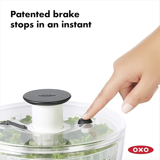 OXO Good Grips Large Salad Spinner + Swivel Peeler Bundle