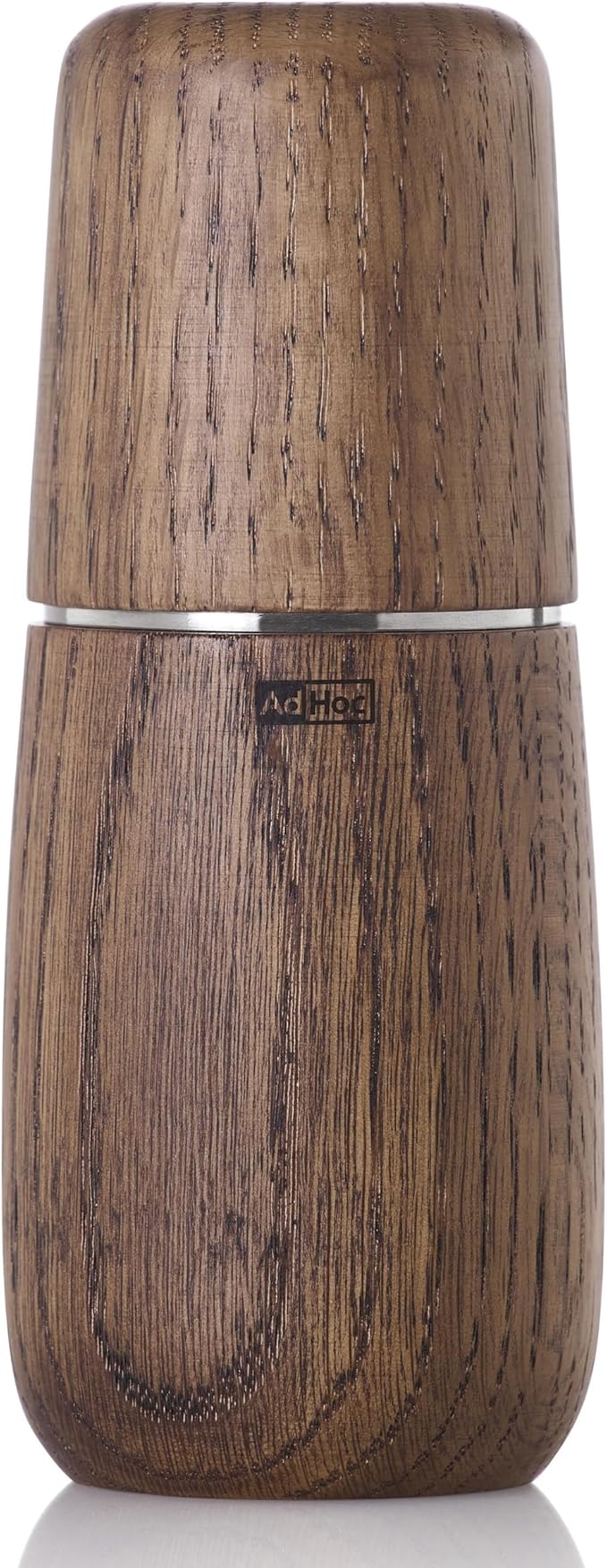 AdHoc Yono Salt Or Pepper Mill Dark - Manual Salt & Pepper Grinder with Ceramic Grinding Mechanisms - Modern Kitchen Accessory