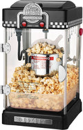 Great Northern Popcorn 83-DT5620 Northern Company GNP BlackGNP Little Bambino 2-1/2 Ounce Retro Style Popcorn Popper Machine, 2.5 Ounce, Black | Countertop or Tabletop Movie Theater Style Popcorn Maker Machine with Stainless-Steel Kettle Popper - Movie...