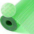 Fridge Liner Shelf Liners for Kitchen Cabinet Refrigerator Liners Waterproof & Oil-Proof Kitchen Cupboard Liner Non Adhesive Drawer Mats EVA Material for Shelves -Green 11.8 x 59 Inches
