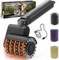 Electric Grill Brush for Outdoor Grill - Cordless Rechargeable 5000mAh BBQ Cleaner with 3 Speed & 3 Brush Heads Adjustable Angle High-Torque Power Rotary Grill Cleaning Brush Safe for All Grill Type