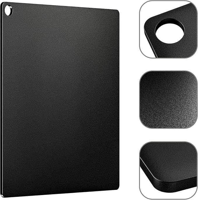 Onlyfire Pizza Steel Baking Sheet – 16 x 14 inch Heavy Duty Metal Stone for Oven & Grill – Ultra Conductive Carbon Steel Surface for Crispy Crust, Faster & Hotter Baking for Pizza, Bread, and More